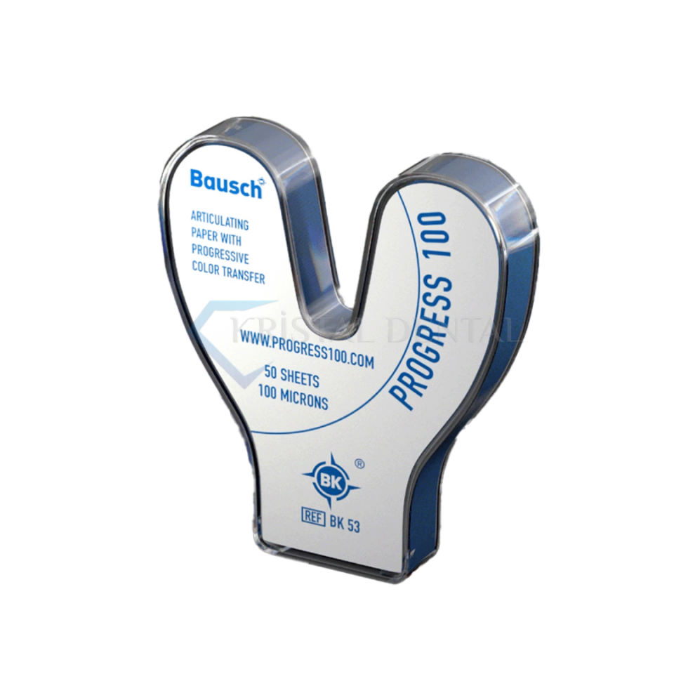 Bausch 100 Mikron Artikülasyon Kağıdı (Mavi-Nal Form)