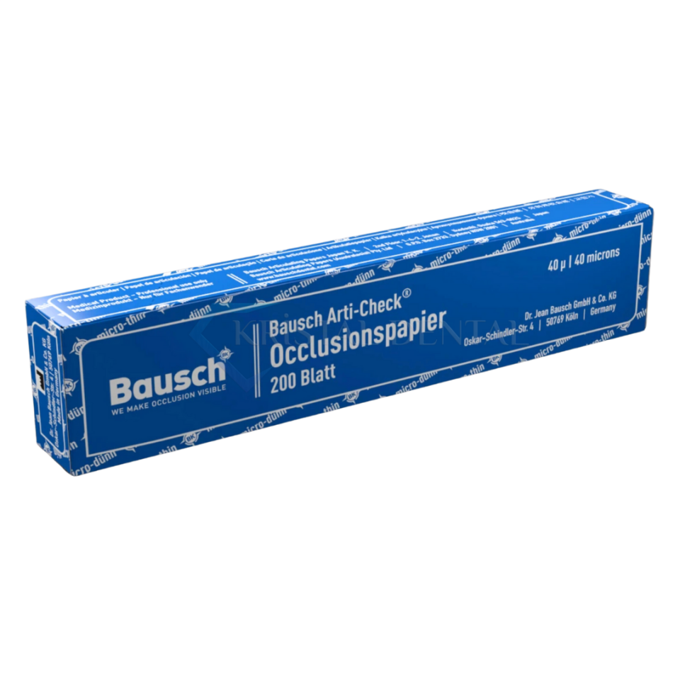 Bausch 40 Mikron Artikülasyon Kağıdı (Mavi-Kitapçık Form)