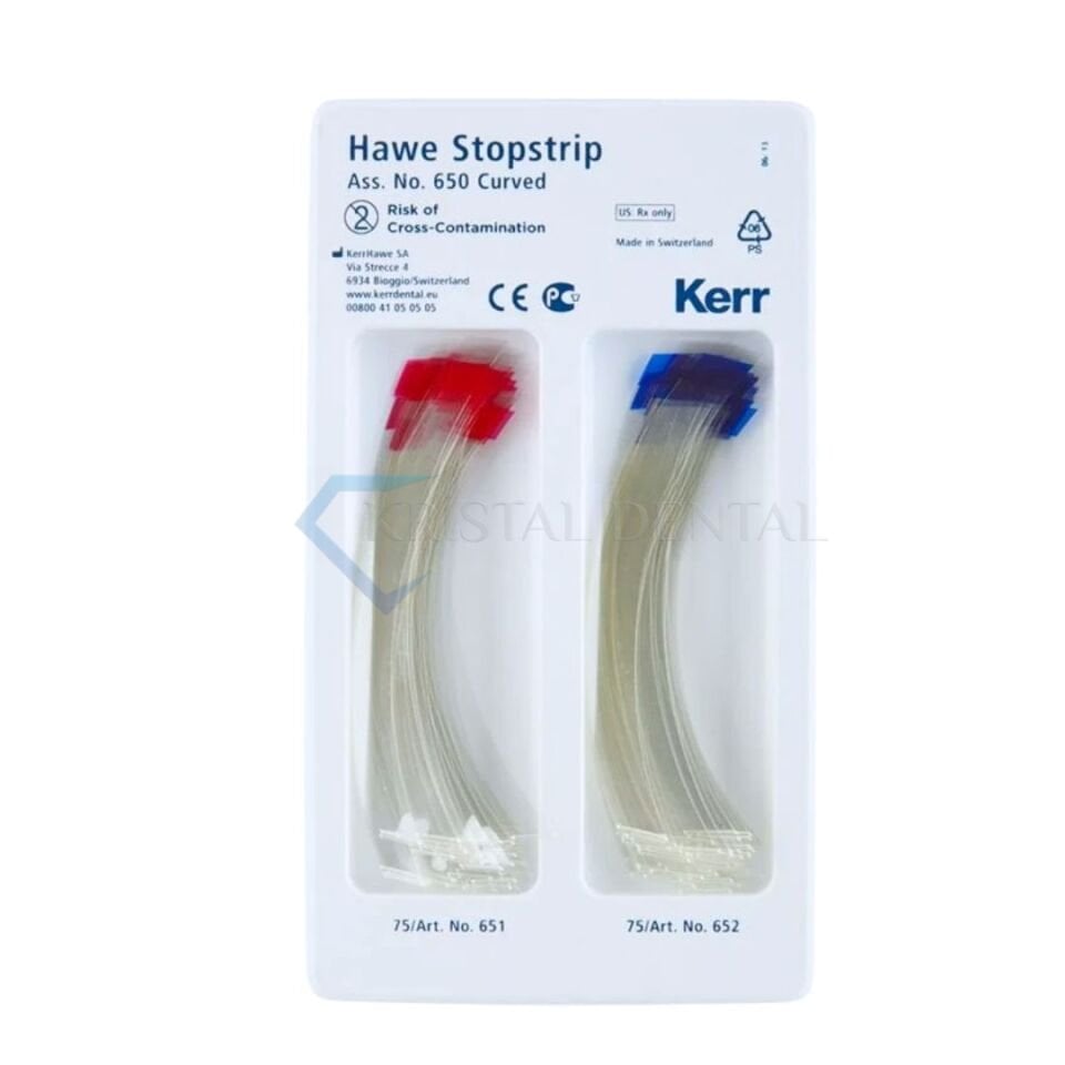 Kerr Hawe Stopstrip Şeffaf Kompozit Matris Bandı Açılı - 650