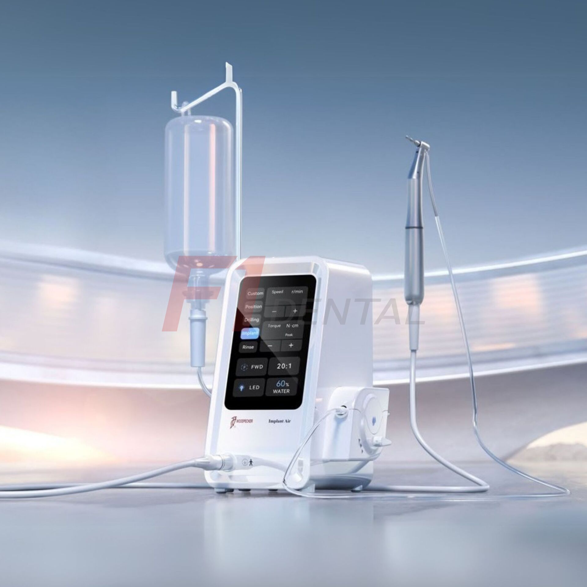 Woodpecker İmplant Air Işıklı Fizyodispanser