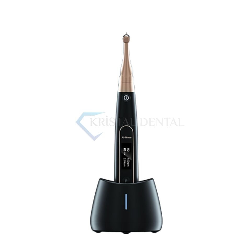 Woodpecker Black Ai-Motor Endomotor ve Apex Bulucu - Black Edition