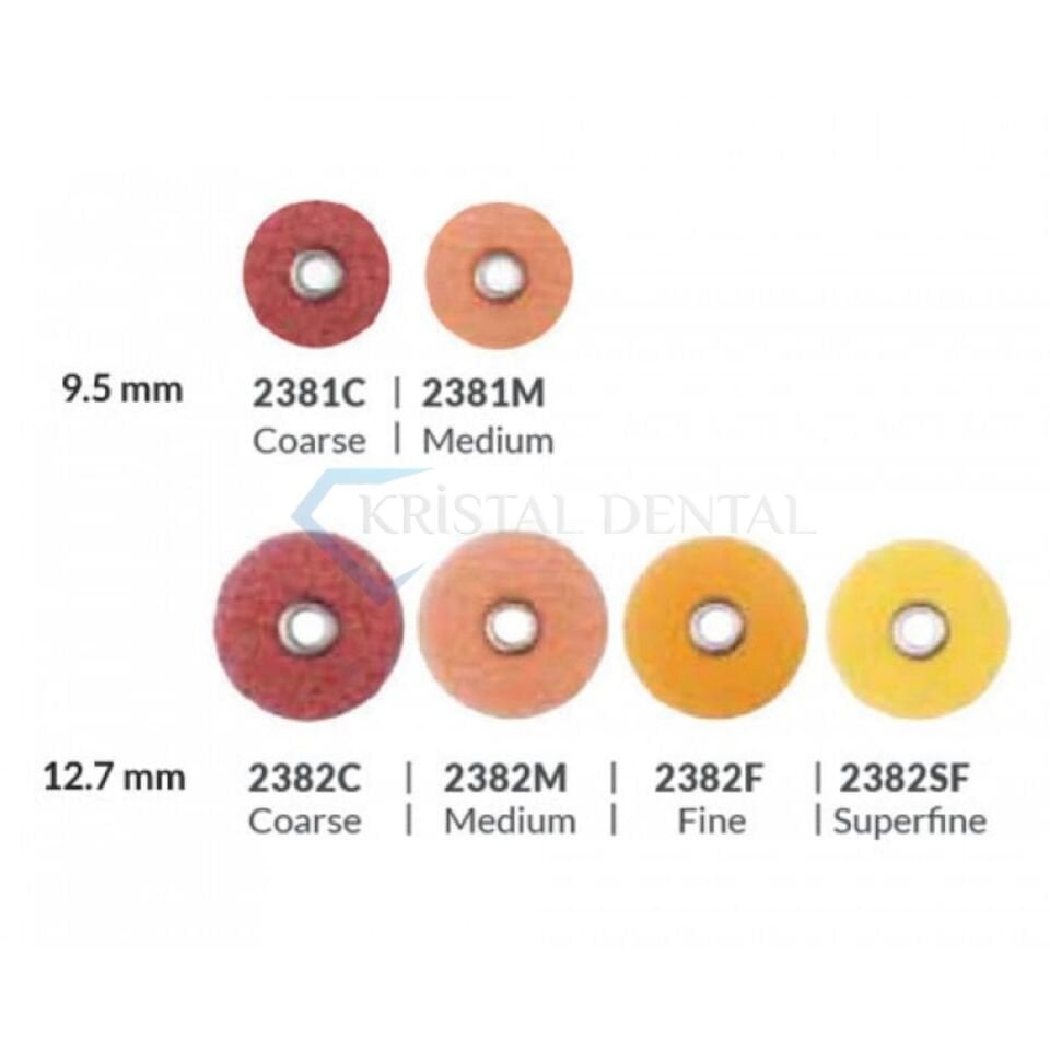 3M Sof-Lex Bitim ve Cila Diski Yedekleri 50 Adet