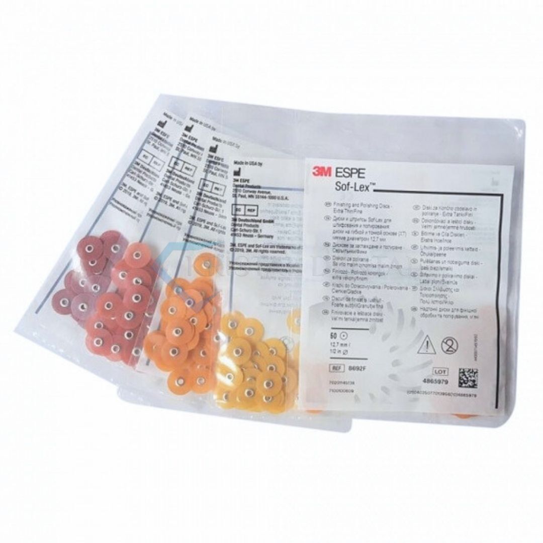 3M Sof-Lex Bitim ve Cila Diski Yedekleri 50 Adet