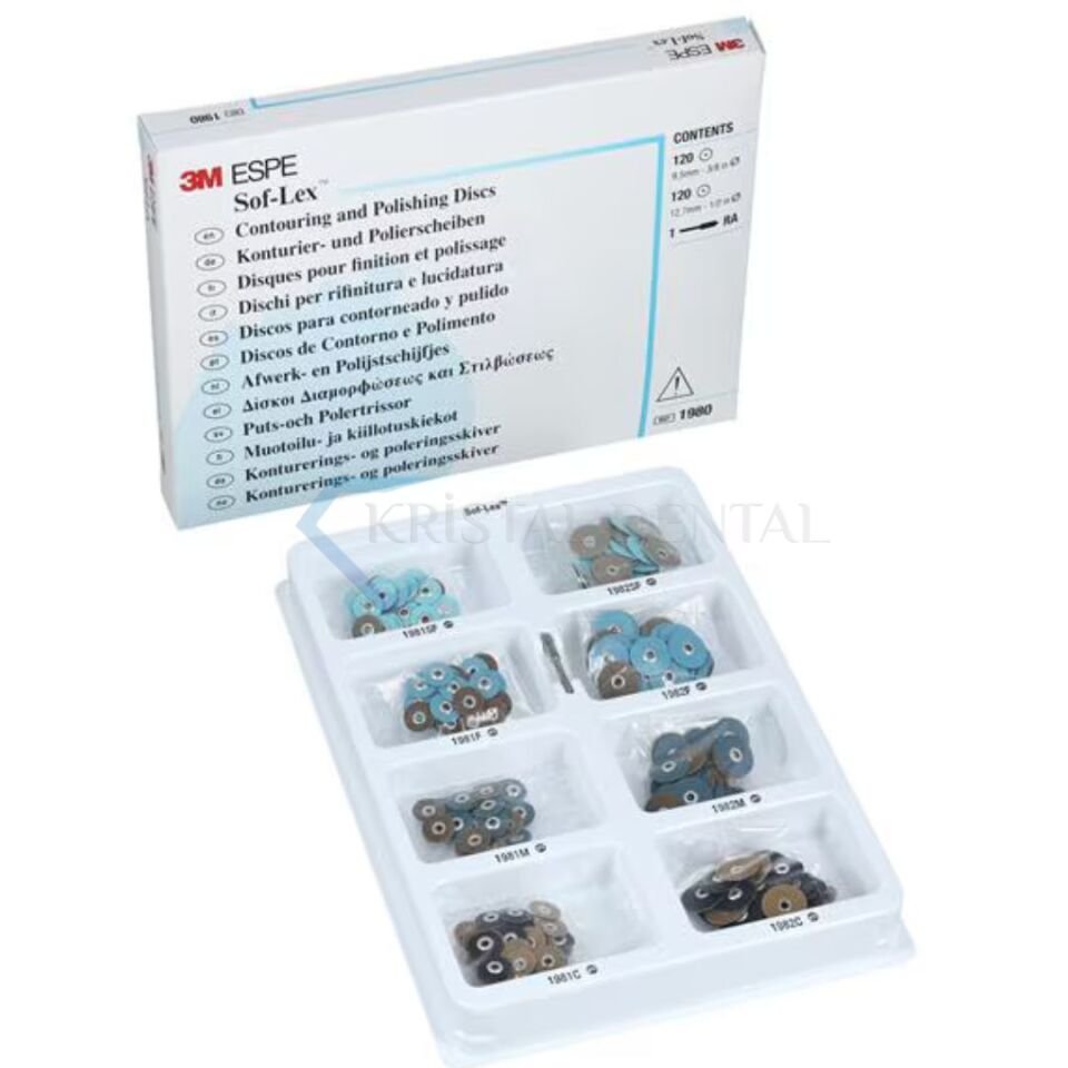 3M Sof-Lex Pop-on Bitirme Diskleri Seti