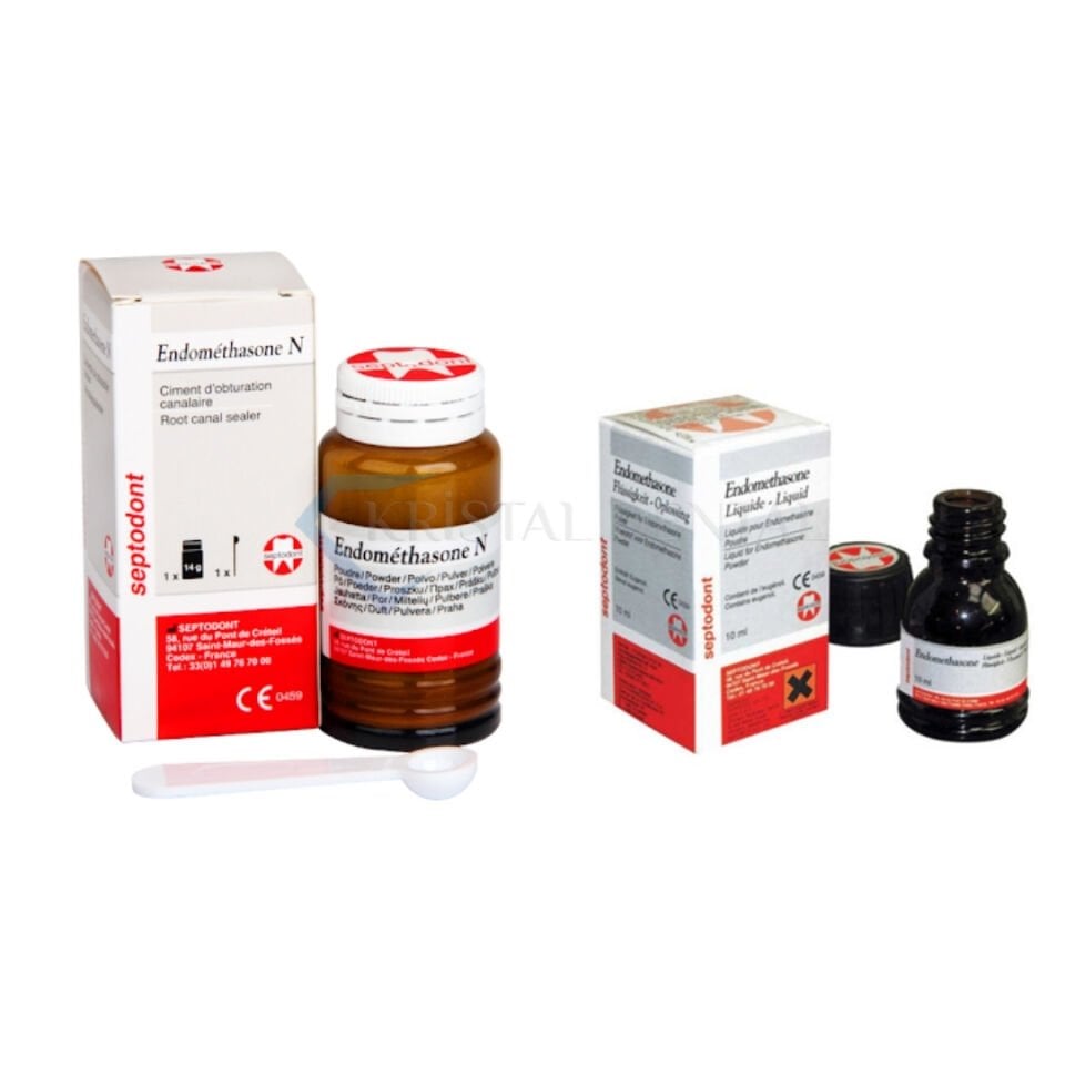Septodont Endomethasone N Kök Kanal Dolgu Patı Toz-Likit Set