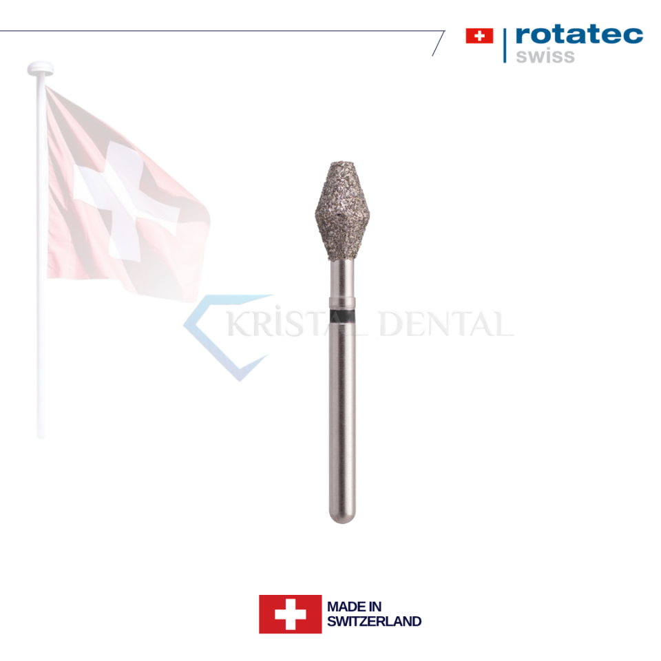 Rotatec Swiss Elmas Frez Barrel - 039/811