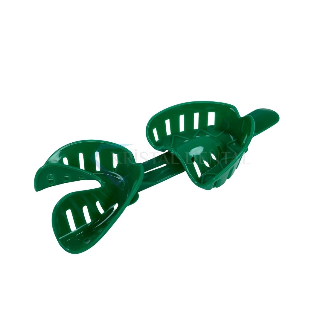 Plastik Ölçü Kaşığı Alt/Üst Takım Yeşil