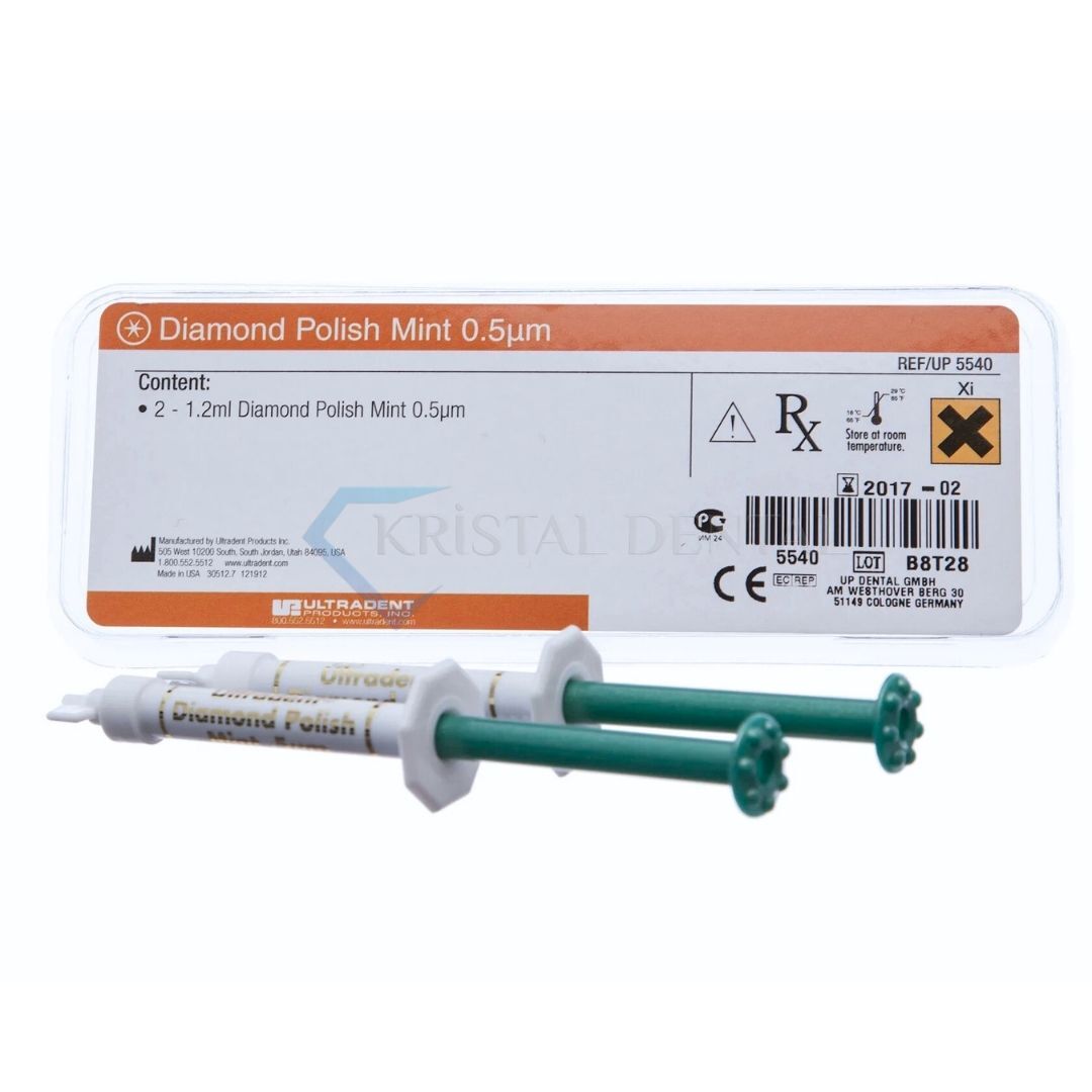 Ultradent Diamond Polish Mint Elmas Polisaj Patı Refill 2pk 0.5 Mikron