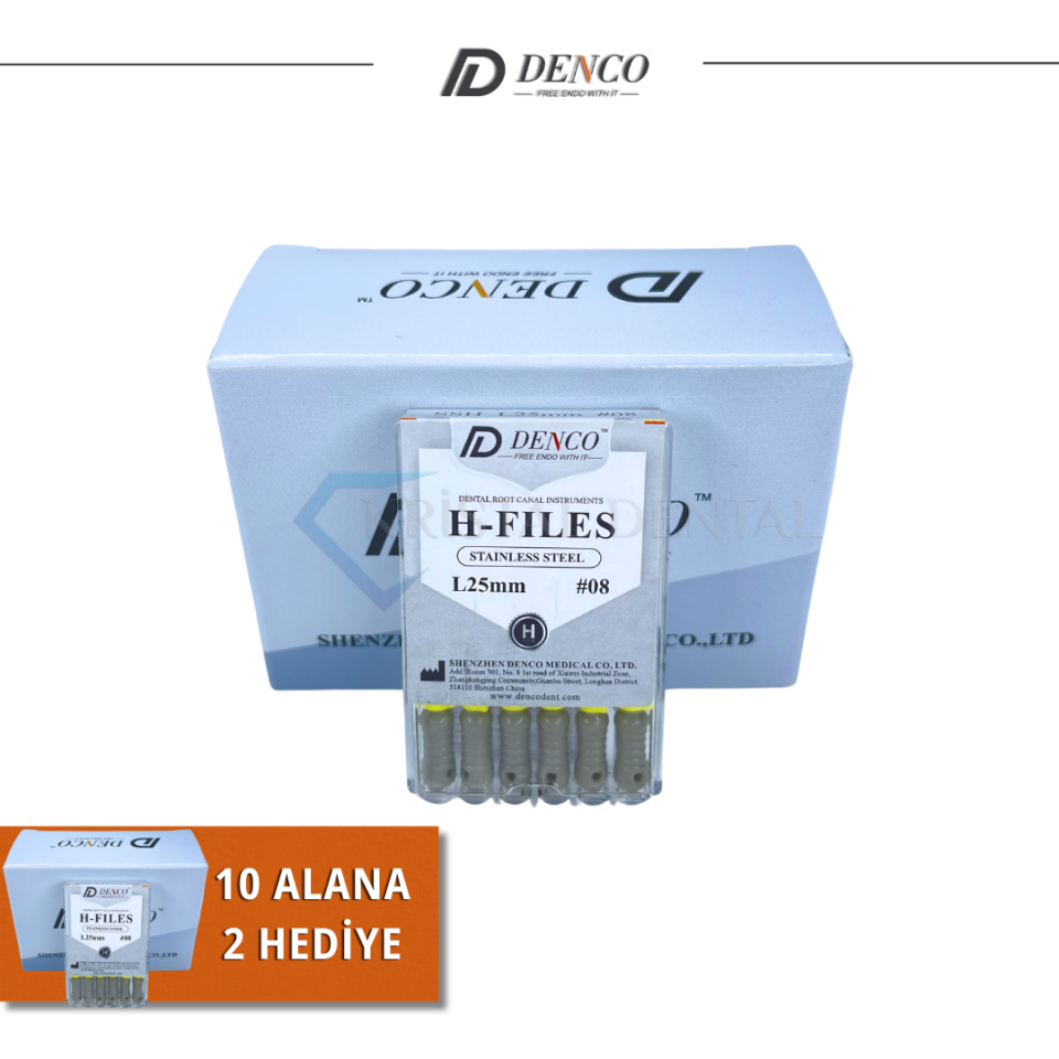 Denco H-Files El Eğesi