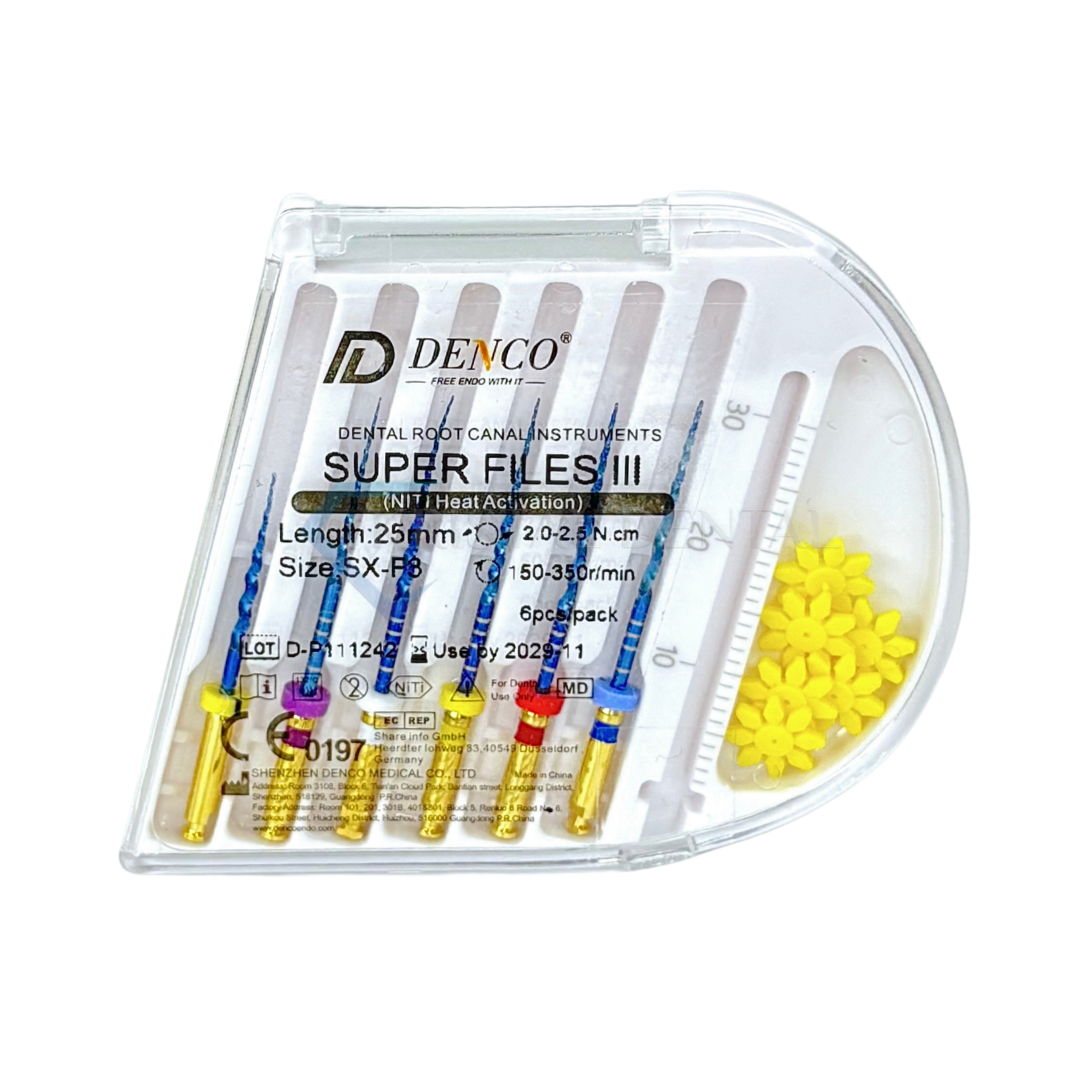 Denco Super Files III Blue Kanal Eğesi (F Serisi)