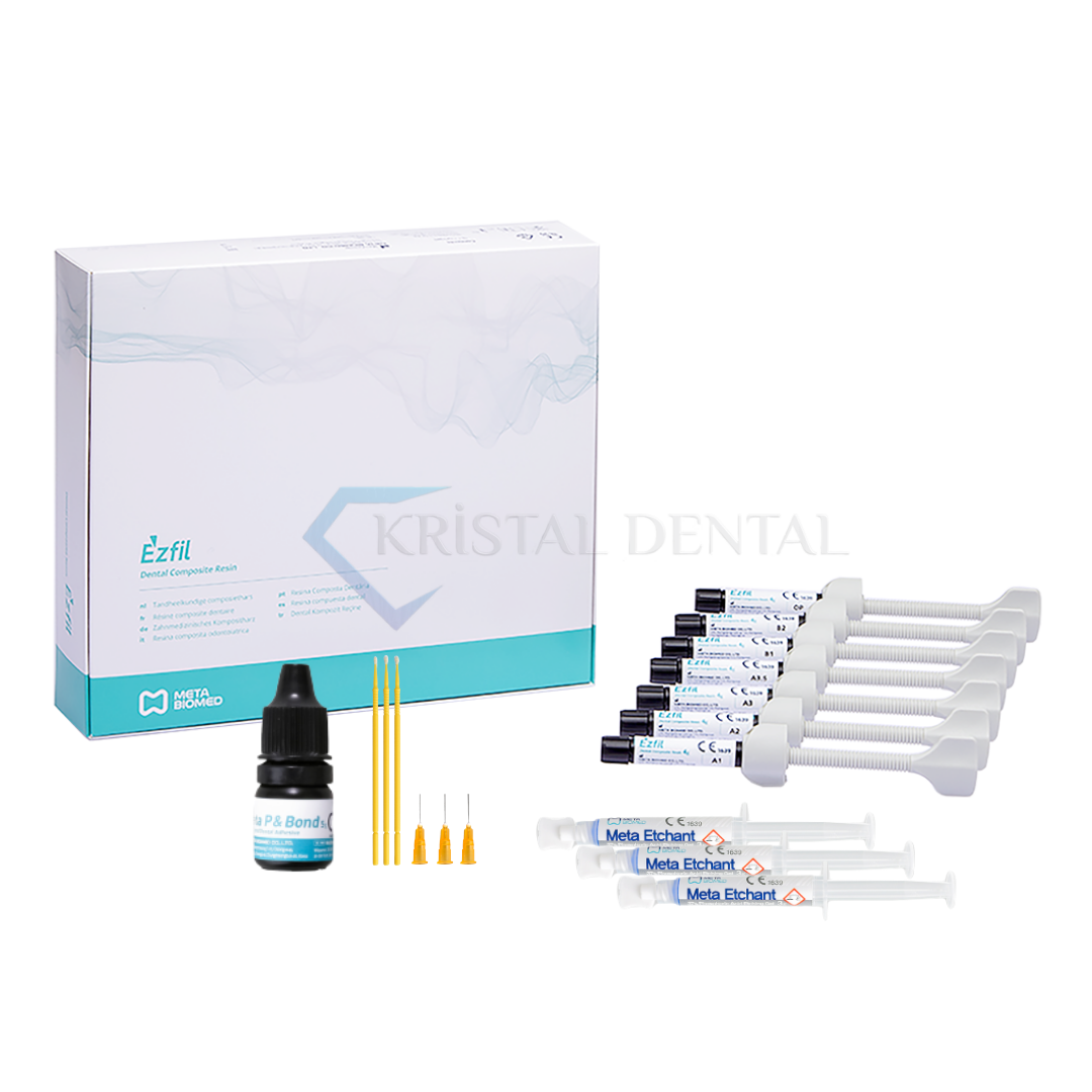 Meta Biomed Ezfil Nano Hibrit Kompozit Set