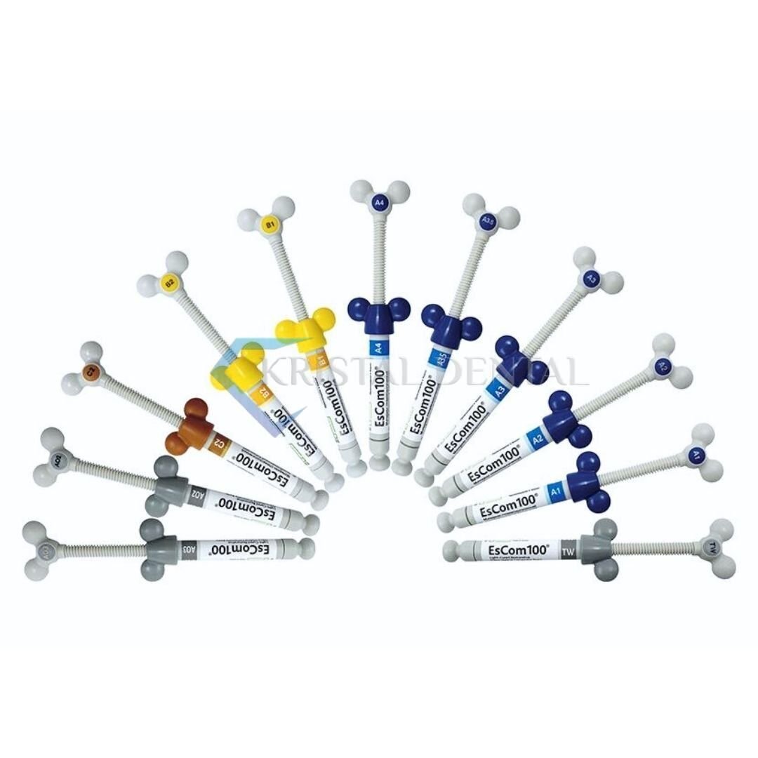 Spident Escom 100 Nano Hibrit Kompozit SKT:2025.11