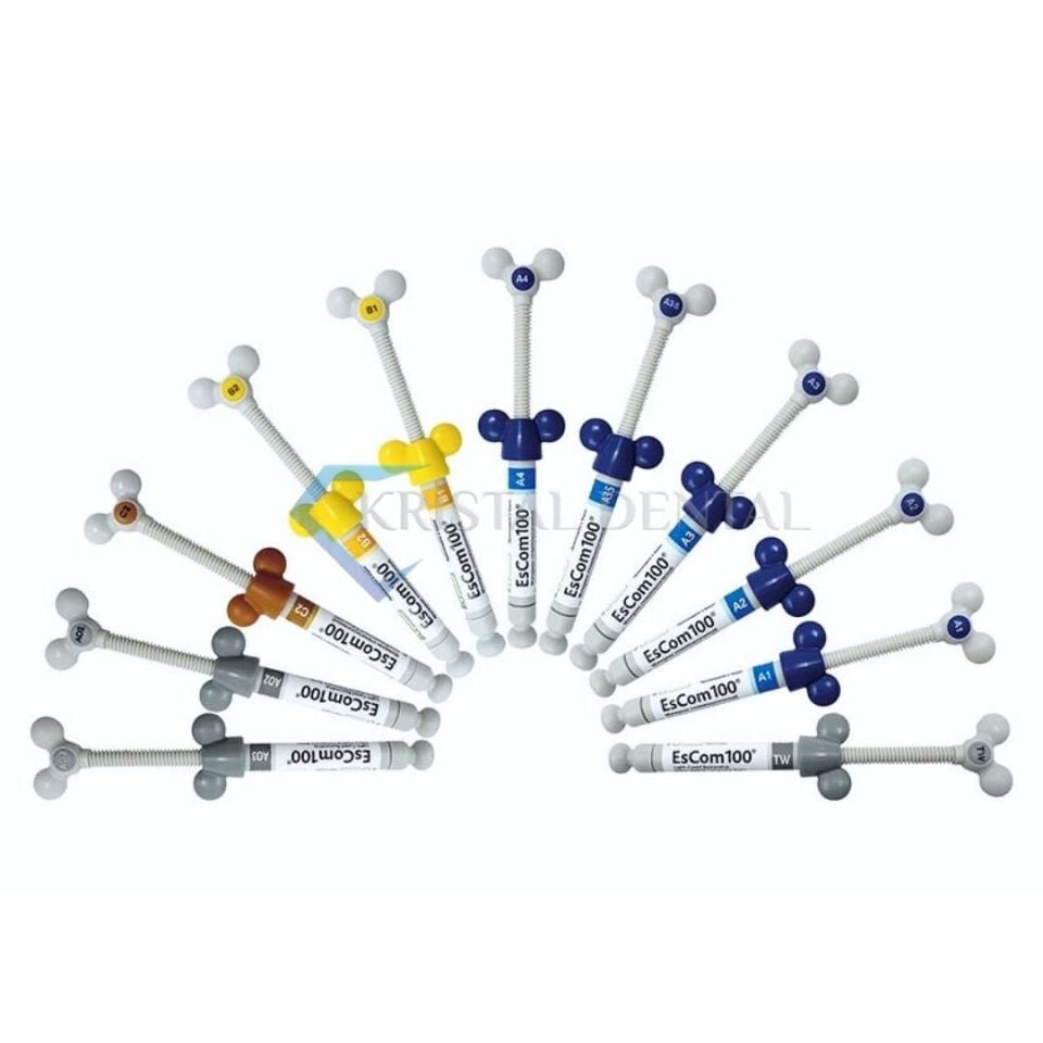 Spident Escom 100 Nano Hibrit Kompozit SKT:2025.11