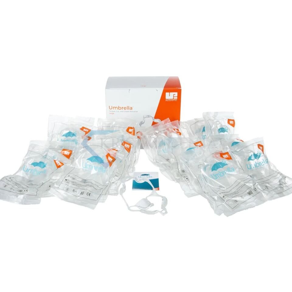 Umbrella Dil, Dudak ve Yanak Ekartörü (Cheek Retractor) Large 20 Adet