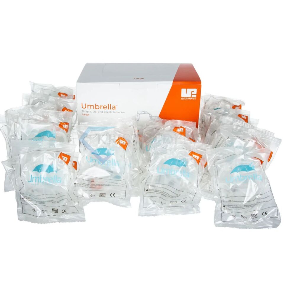 Umbrella Dil, Dudak ve Yanak Ekartörü (Cheek Retractor) Large 40 Adet
