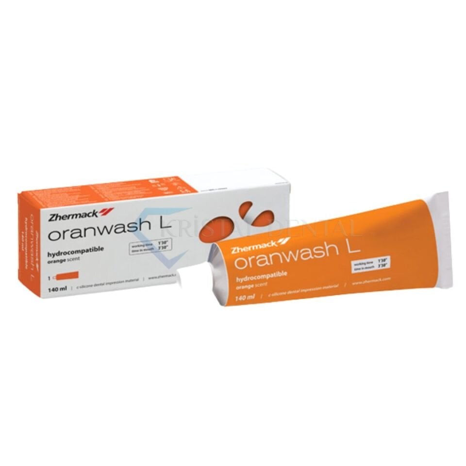 Zhermack Oranwash L - C Tipi Silikon Ölçü Maddesi - 2. Ölçü