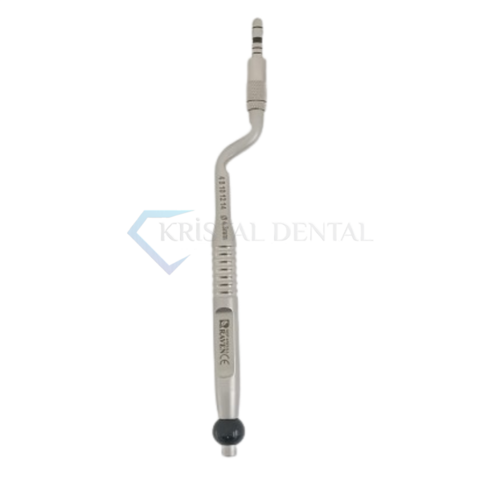 Açılı Dış Bükey Osteotom / Convex Tip Angled 3.7-4.2 mm