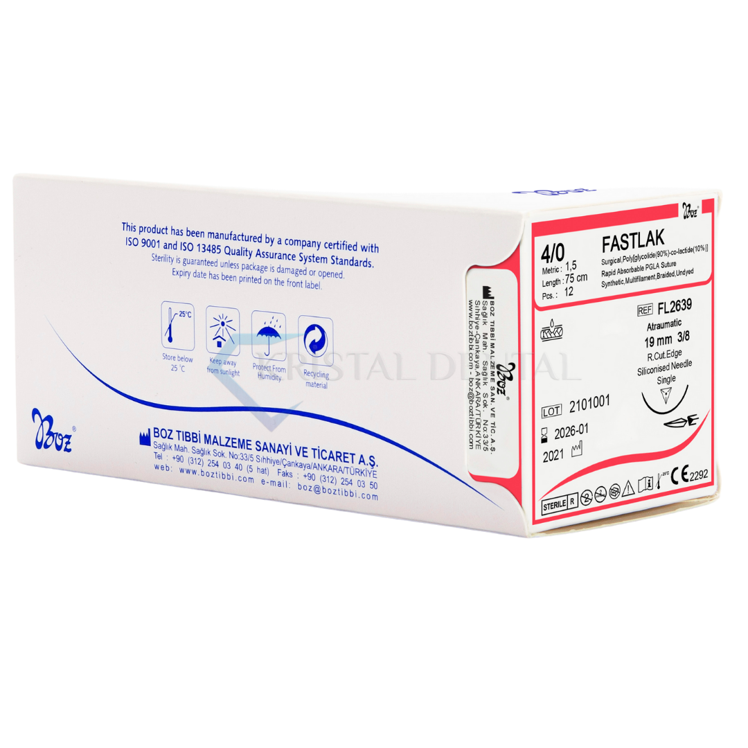 Boz Fastlak Hızlı Emilebilir Sütur