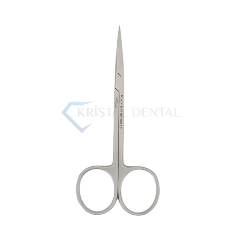 İris Makas Eğiri / Iris Scıssor Curved 115 mm