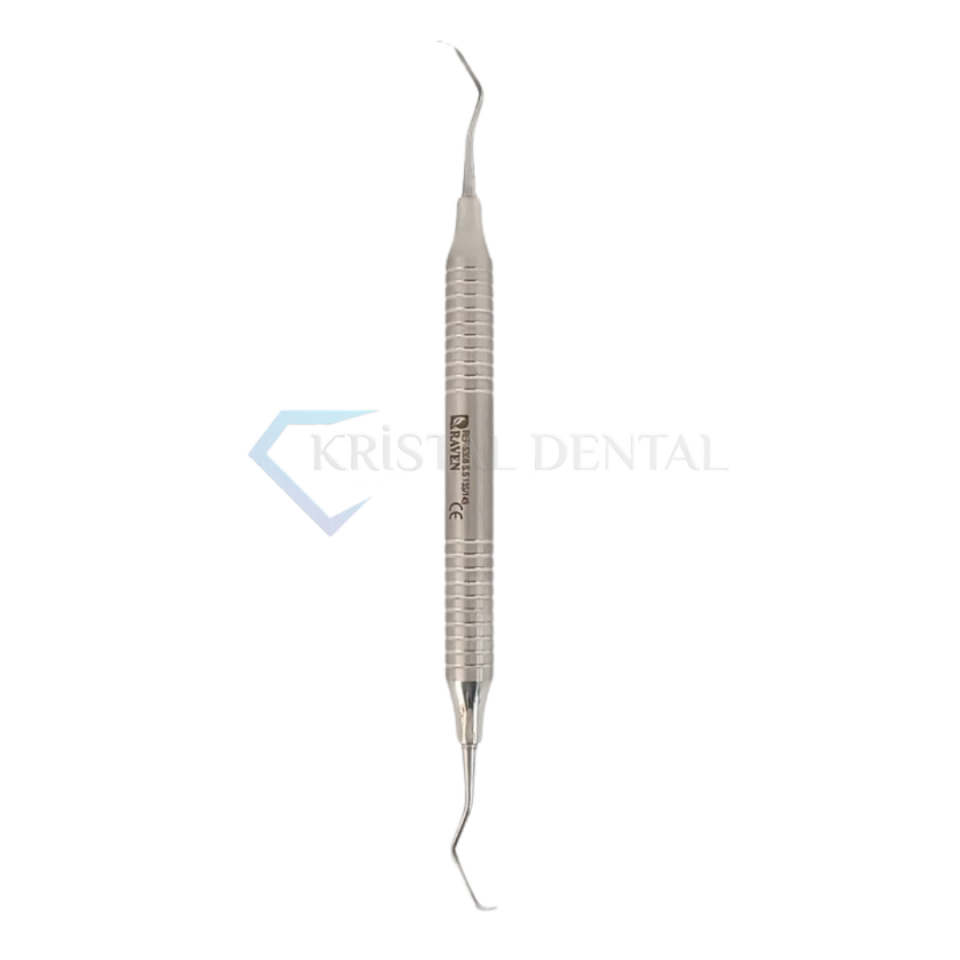 Kalın SaplI PeriodOntal Küret / Hollow Handel McCall 13s/14s
