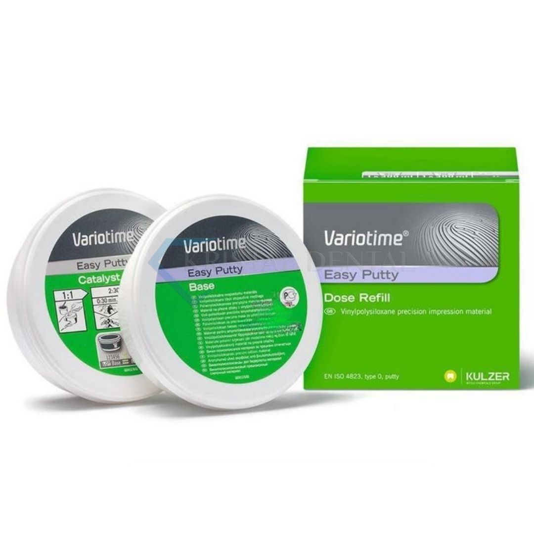 Kulzer Variotime Easy Putty El Formu A Tipi Silikon 1. Ölçü 2x300ml