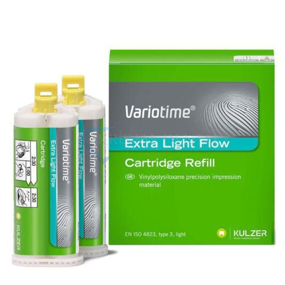 Kulzer Variotime Extra Light Flow A Silikon II. Ölçü Kartuş