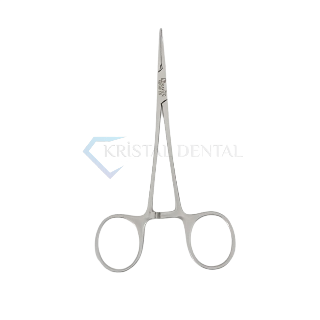 Mikro Klemp Eğiri / Halsted Curved 125 mm