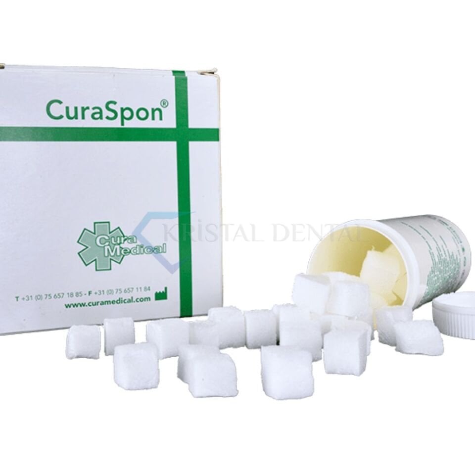CuraSpon Cube Emilebilen Hemostatik Jelatin Sünger