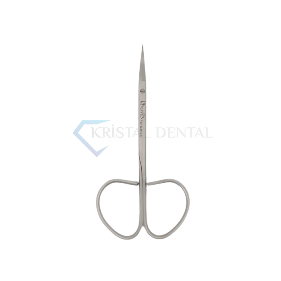 Ribon Eğiri Makas / Ribbon Iris Scissors Curved