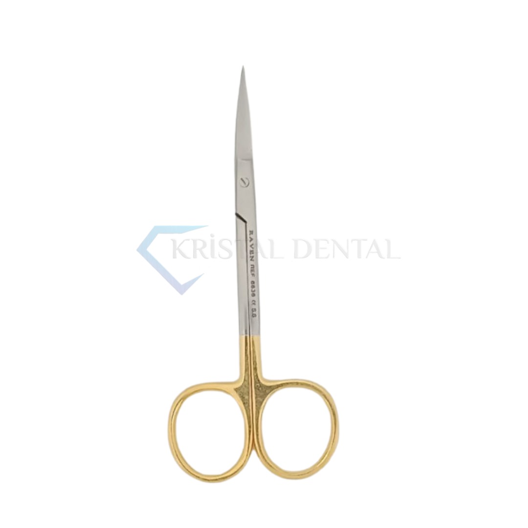 TC Eğri İris Makas / TC İris Curved 120 mm