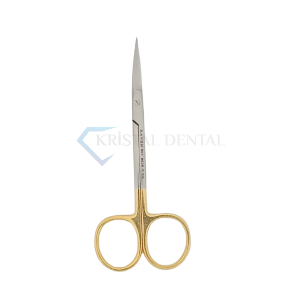 TC Eğri İris Makas / TC İris Curved 120 mm