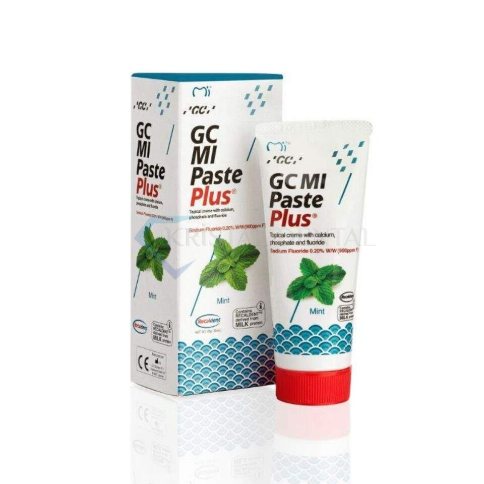 GC Ml Paste Plus - Koruyucu Krem (Kalsiyum ve Fosfat) Nane