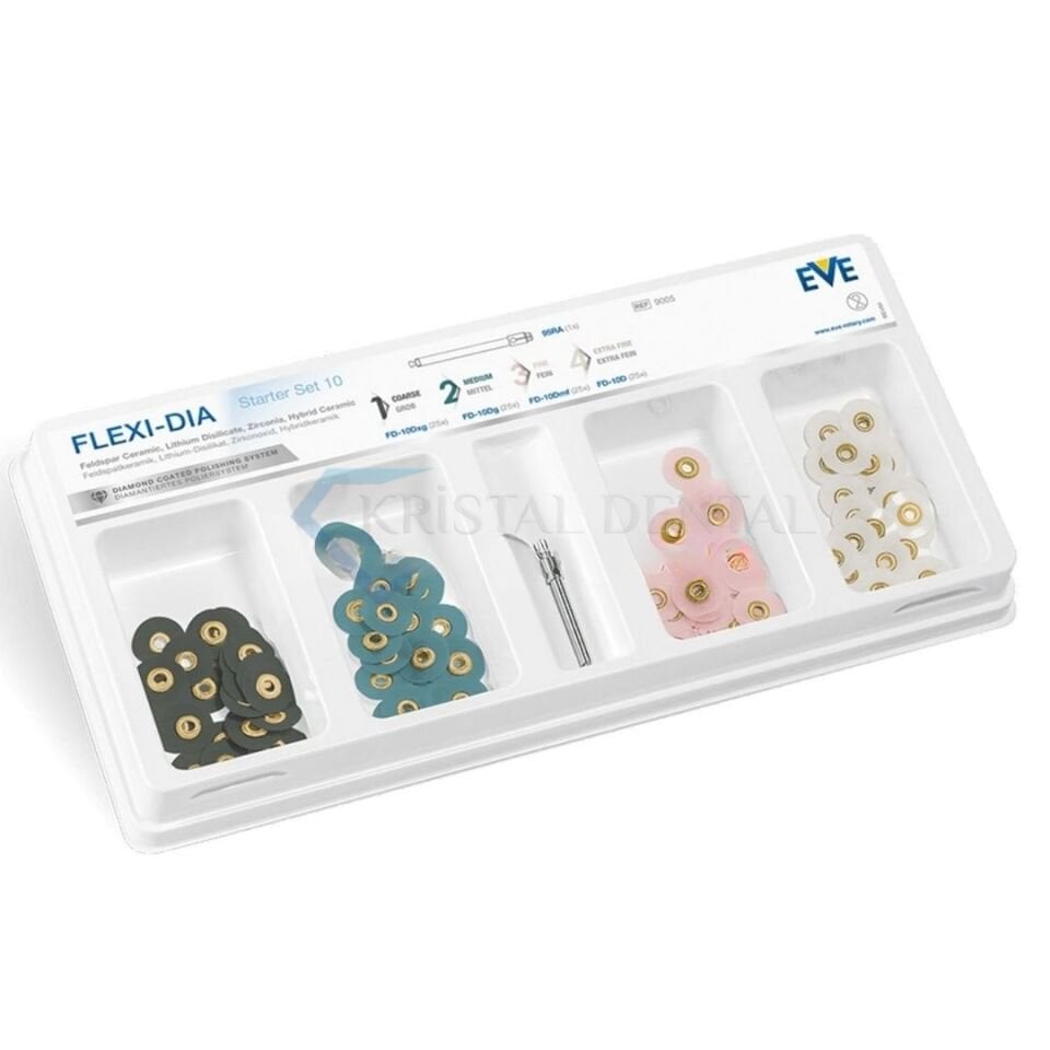 Eve Flexi-Dia Zirkonyum Bitim Cila Seti