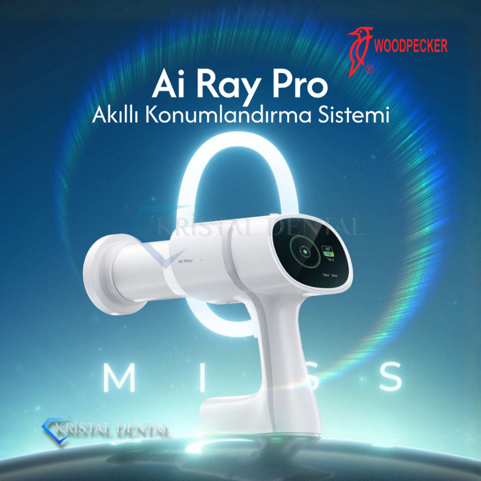 Woodpecker Ai Ray Pro Taşınabilir Röntgen Cihazı
