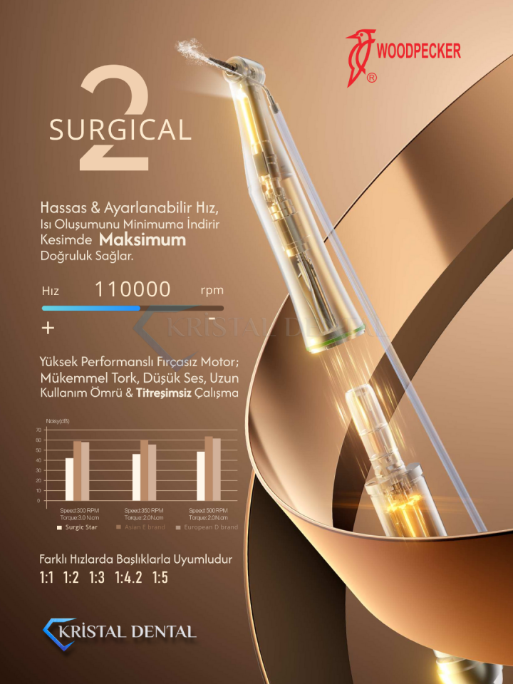 Woodpecker Surgic Star Fizyodispenser