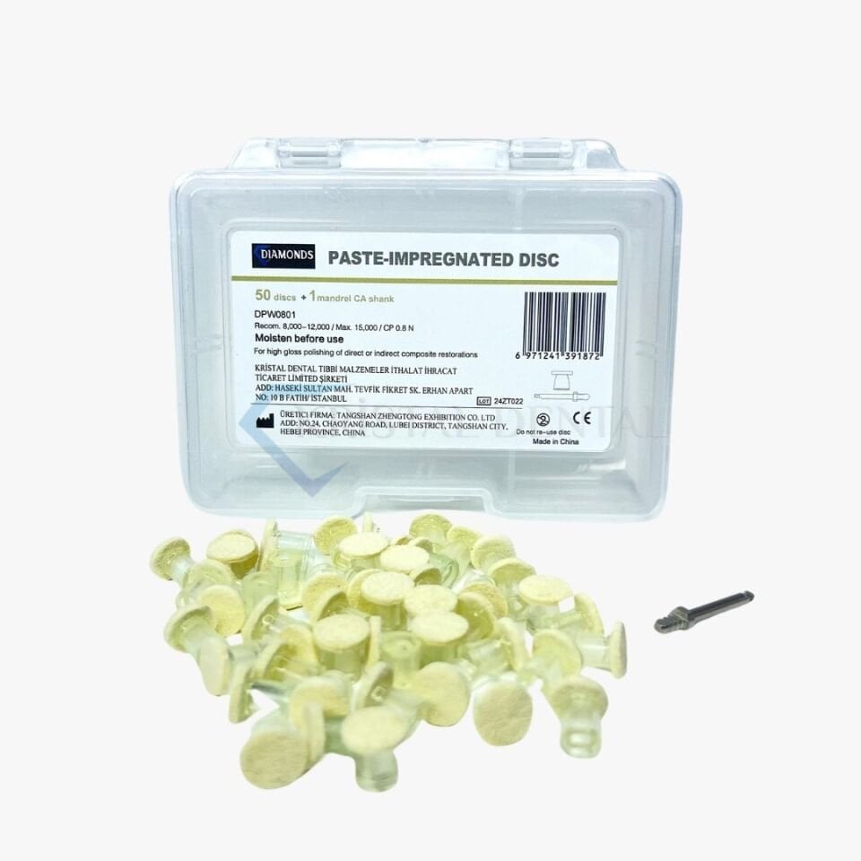 Diamonds Polisaj Pastası Uygulama Diski - Cila Keçesi