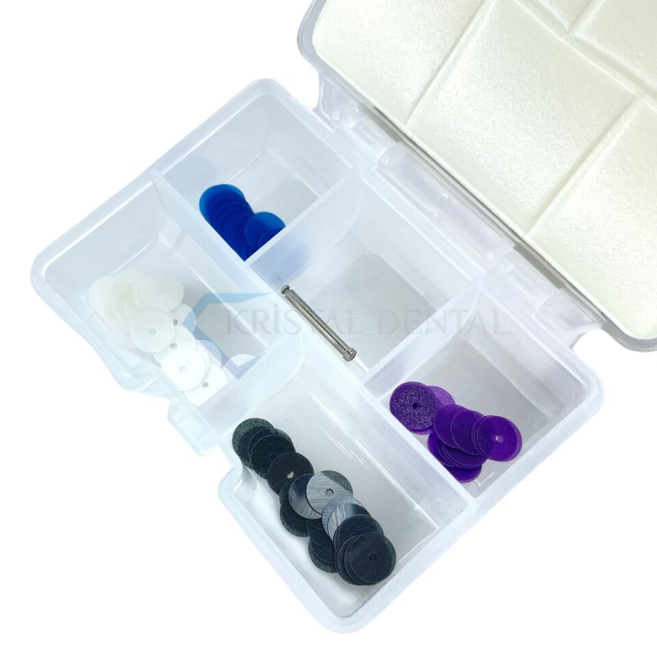 Diamonds Çift Taraflı Parlatma Disk Seti 100'lü