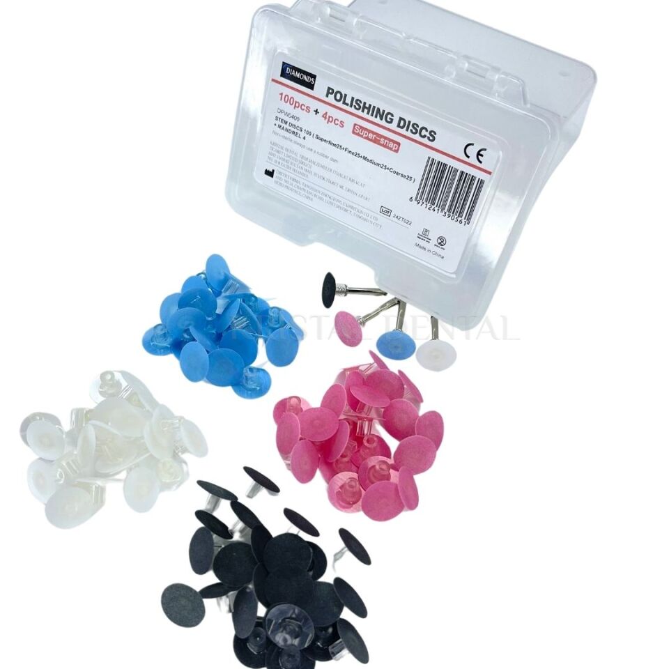 Diamonds Tek Taraflı Super Snap Parlatma Disk Seti