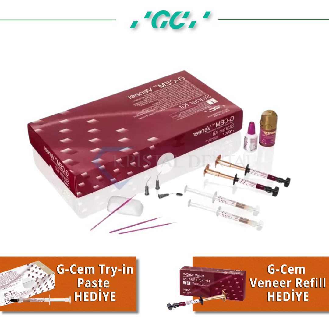GC G-Cem Veneer Starter Kit - Lamine Yapıştırma Simanı