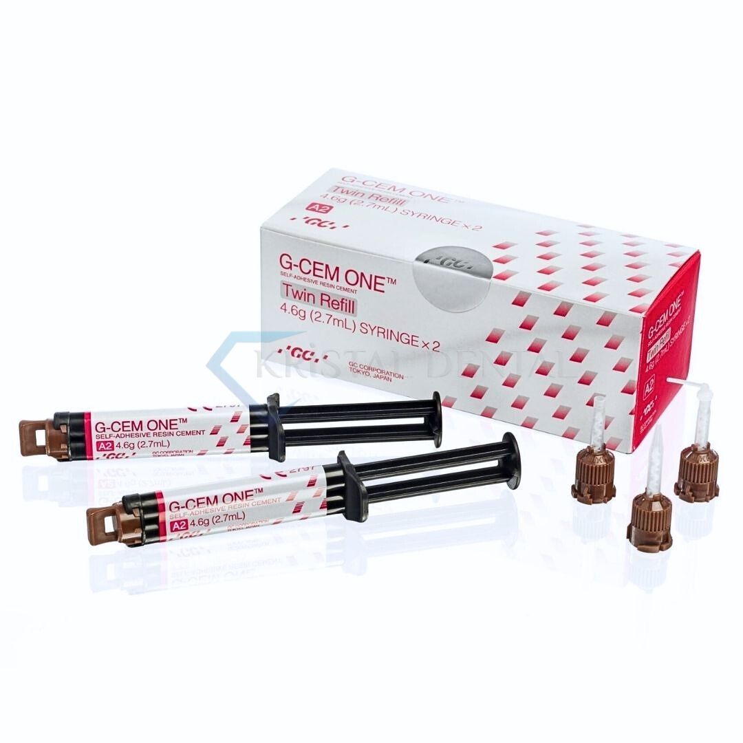 GC G-Cem ONE Twin Refill 2 x 4,6 gr- Self Adhesive Rezin Siman