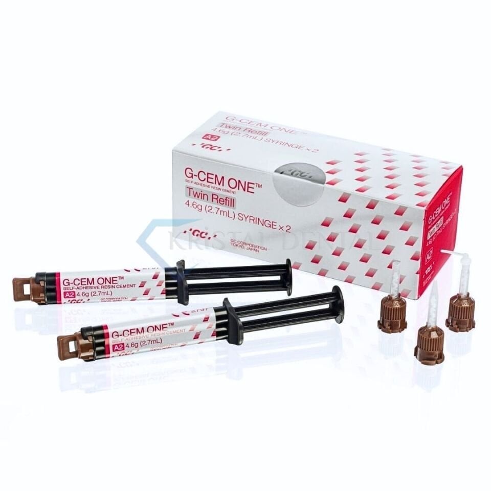 GC G-Cem ONE Twin Refill 2 x 4,6 gr- Self Adhesive Rezin Siman