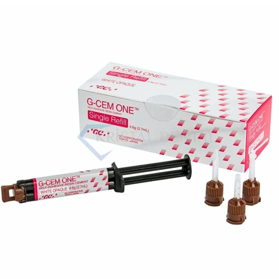 GC G-Cem ONE Single Refill 4,6 gr- Self Adhesive Rezin Siman