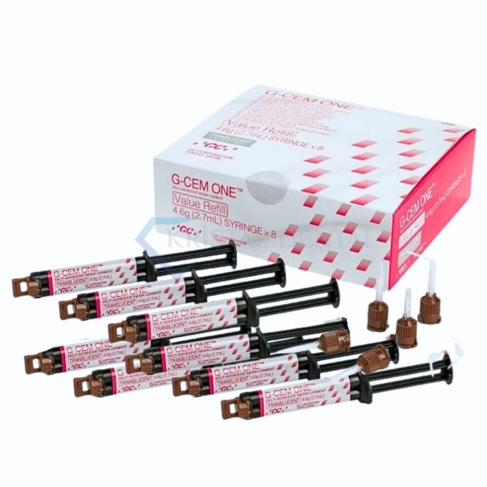 GC G-Cem ONE Value Refill 8 x 4,6 gr- Self Adhesive Rezin Siman