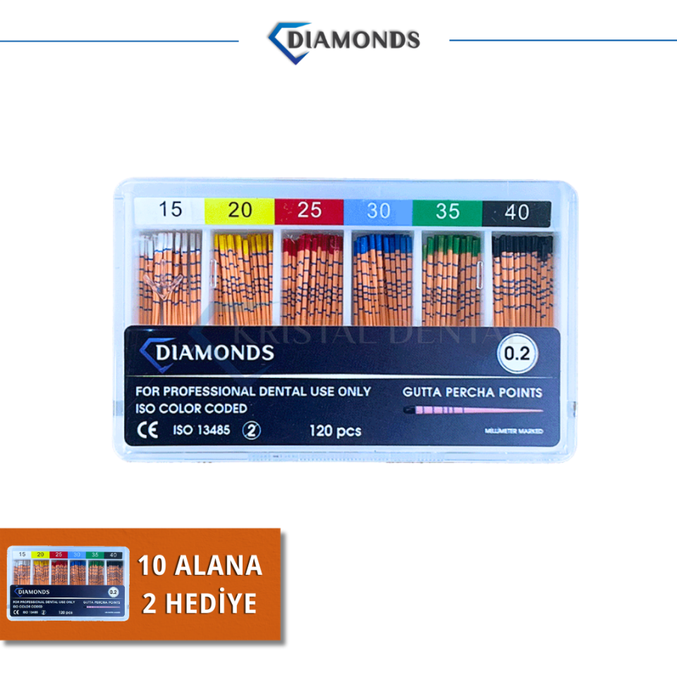 Diamonds Gutta Percha Açısız