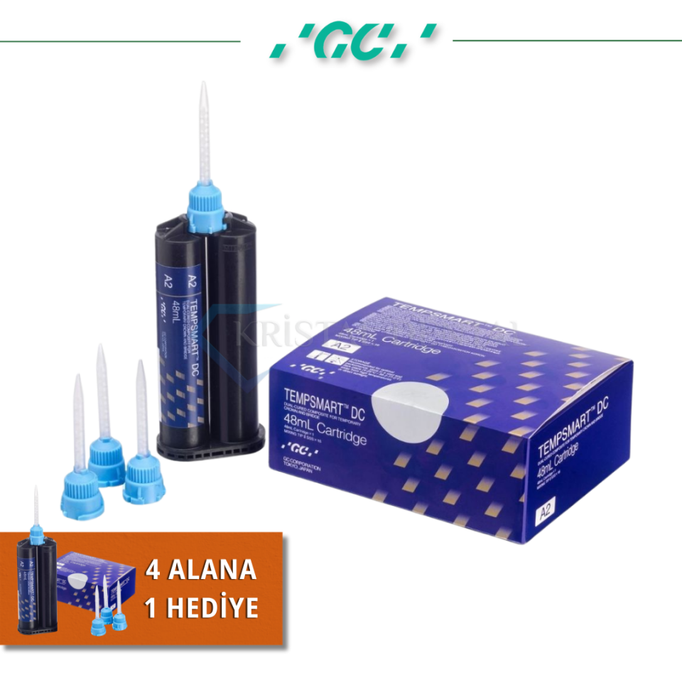 GC Tempsmart DC Kartuş - Geçici Kuron & Köprü Materyali