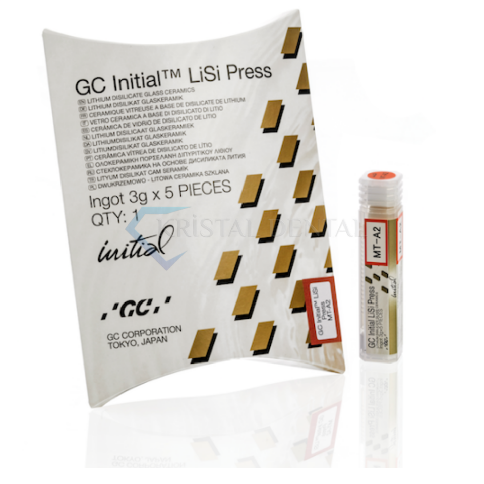 GC Initial Lisi Press İngot MT - Lityum Disilikat Cam Seramik 5x3gr