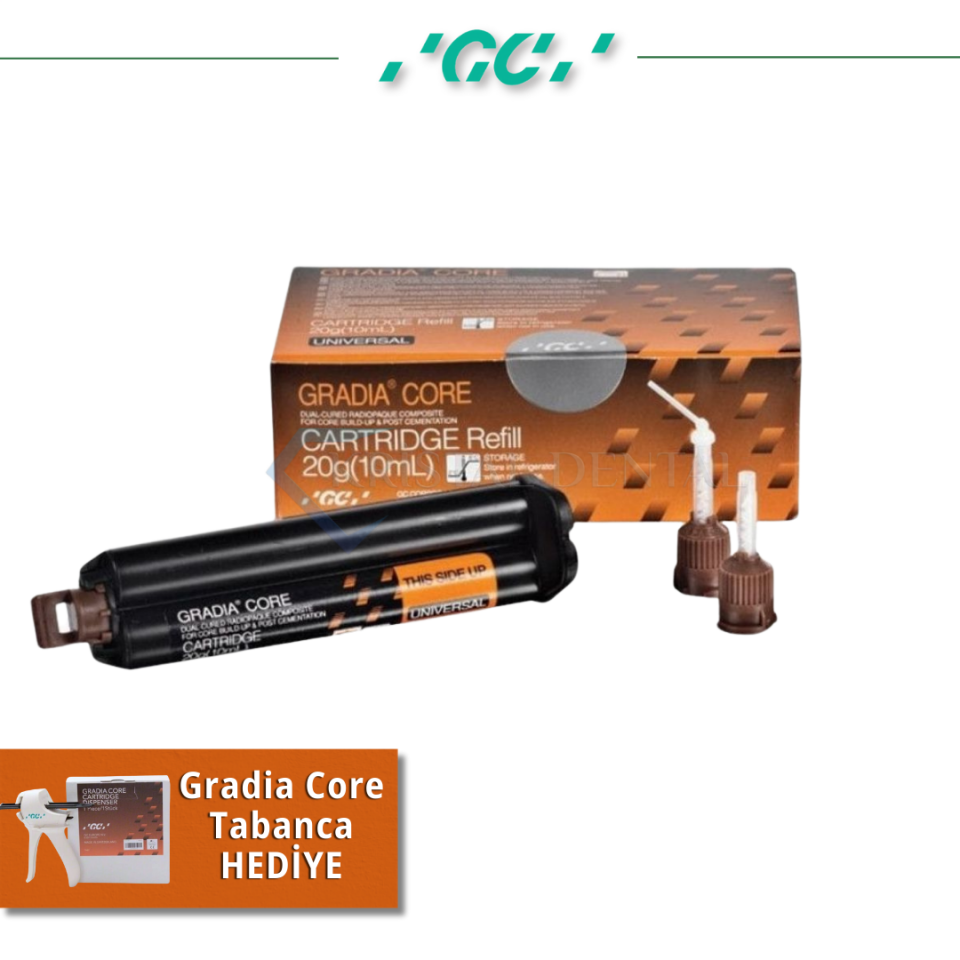 GC Gradia Core Kartuş Refil - Kor Yapım Materyali