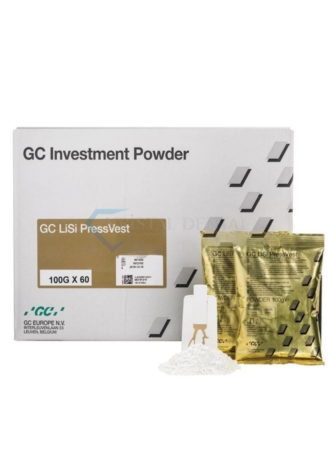 GC LiSi PressVest Revetman Toz 60x100g