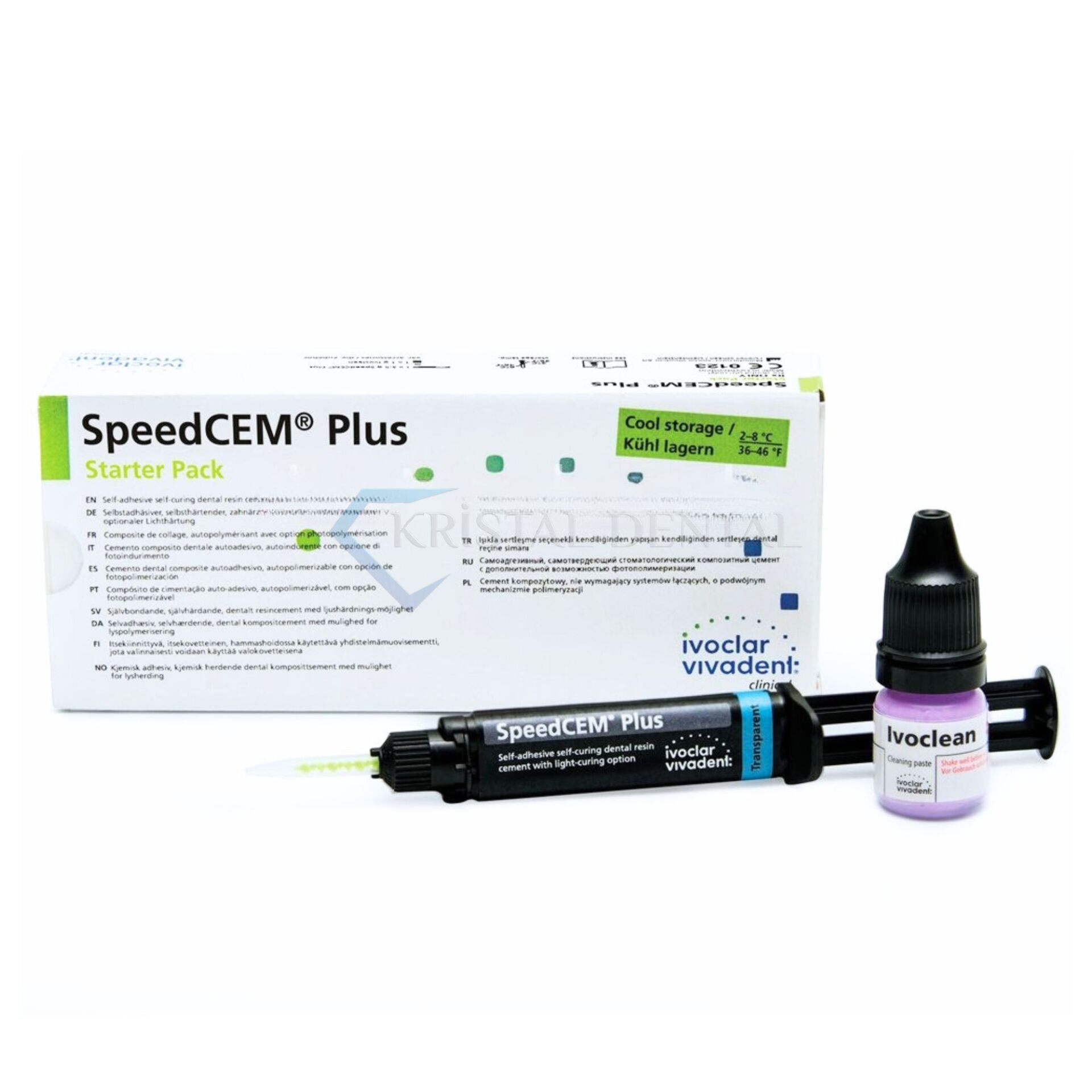 Ivoclar SpeedCem Plus Siman System Kit - Self Adhesive Rezin Siman