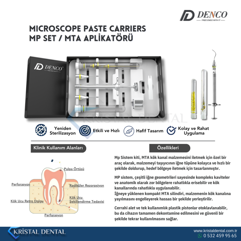 Denco Mp Set - MTA Aplikatörü